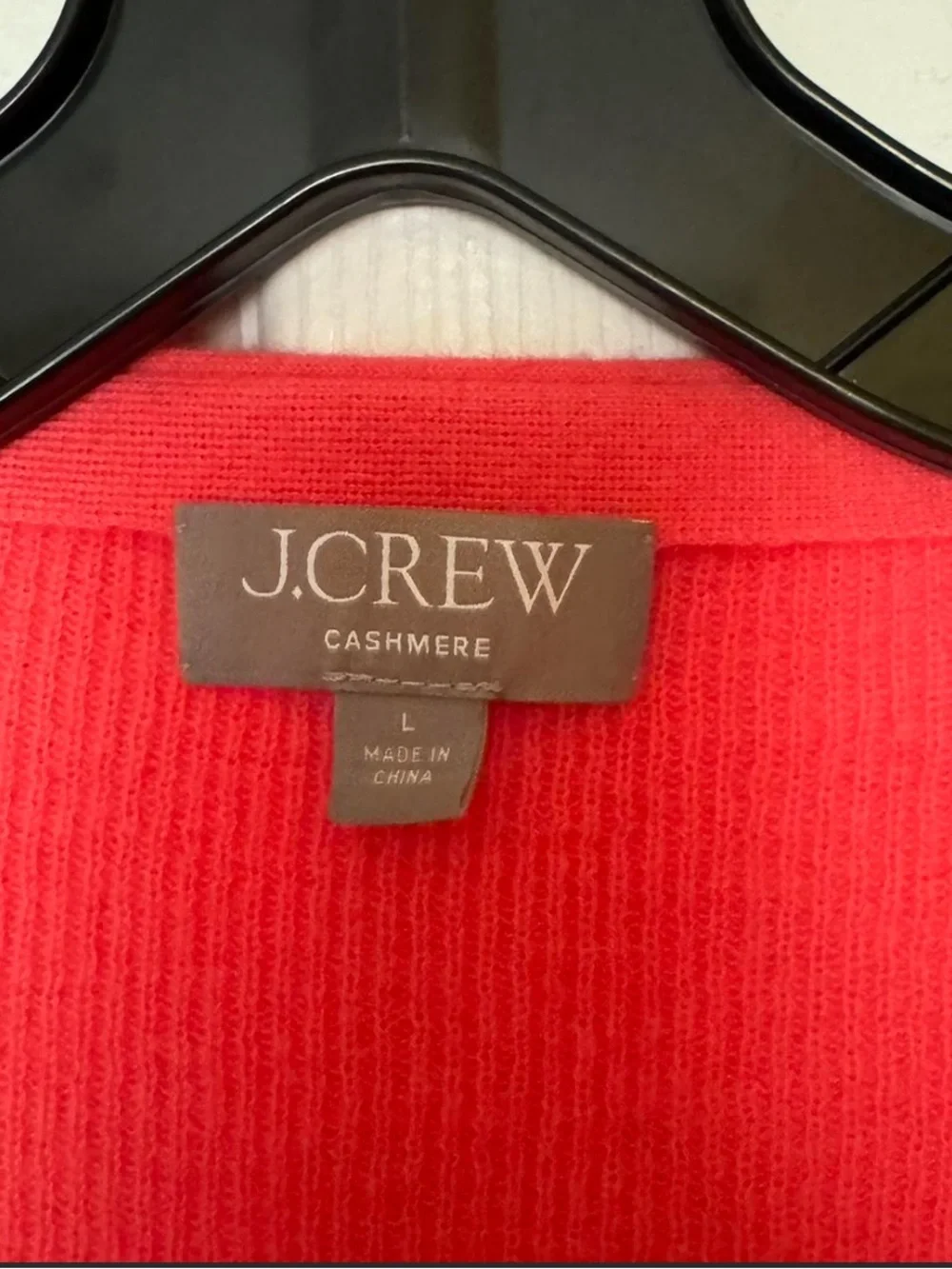 J. Crew cashmere crew